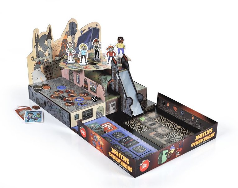 Skurkarnas Skurk brädspel, Övrigt