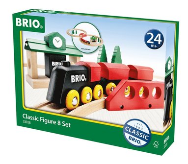 Brio klassisk tågbana med figur 8