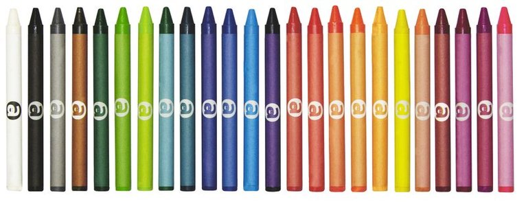 Vaxkritor 24 färger, Övrigt