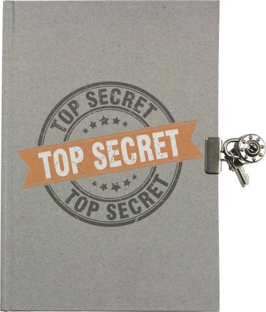 Dagbok med lås Top secret 1