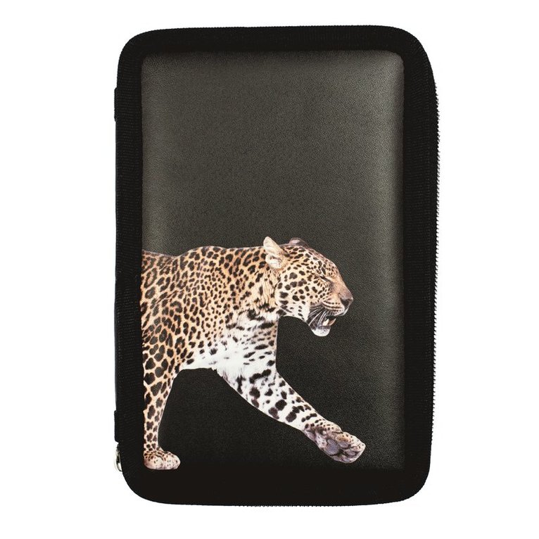 Pennfodral fyllt 28 delar - Leopard, Övrigt