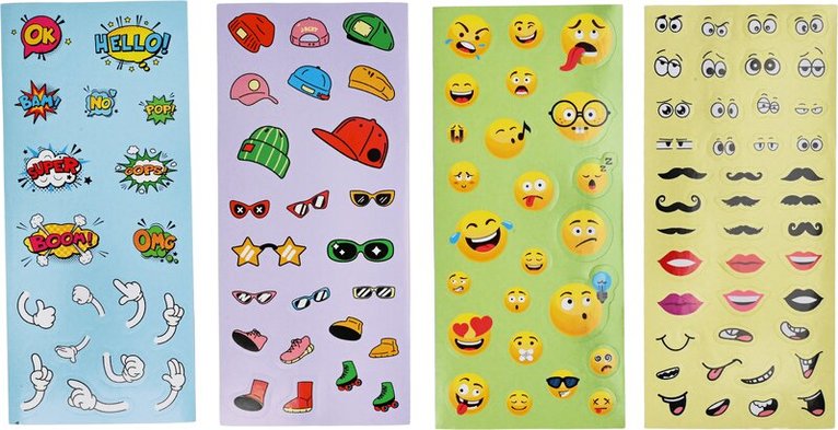 Pennfodral fyllt 26 delar Fluff med ögon grönt, Övrigt