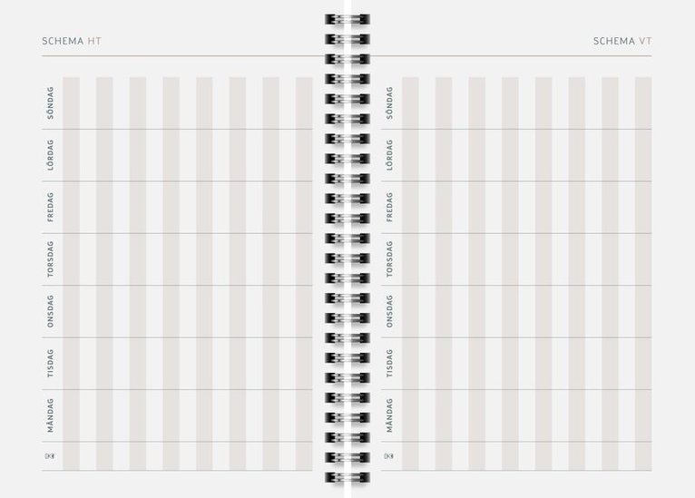 Kalender 2026-2027 A5 Black, Övrigt