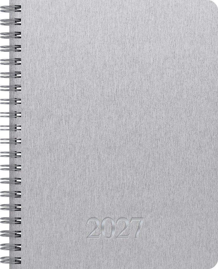 Kalender 2027 A6 Trend Silver, Övrigt