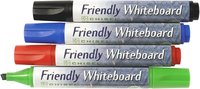 Whiteboardpenna Friendly sned spets 4 färger