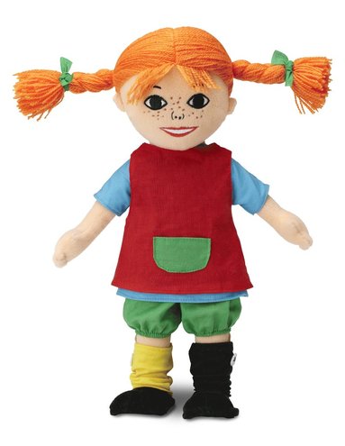 Docka Pippi Långstrump 18cm