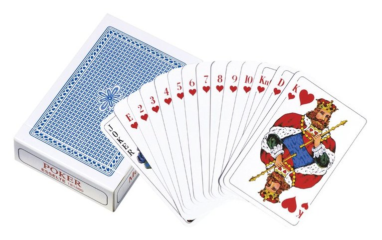 Kortlek Öbergs poker blå 1