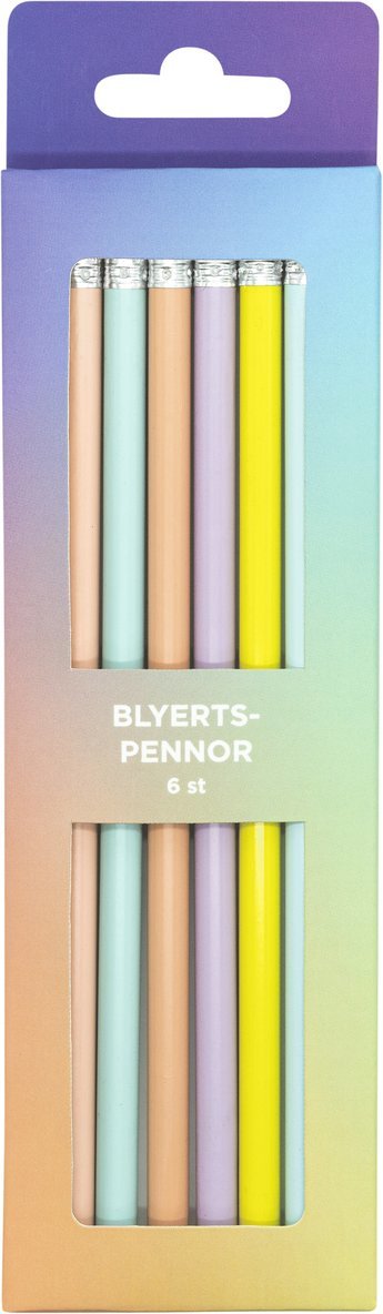 Blyertspennor 6-pack 1
