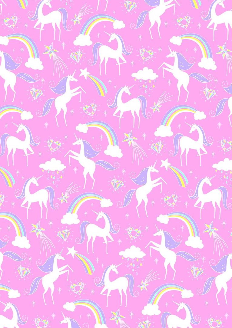 Presentpapper rulle 2 x 0,7m Unicorns, Övrigt