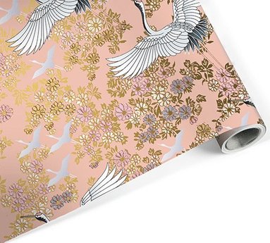 Presentpapper 2x0,7m Kimono rosa 1
