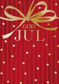 Julkort glitterpaket