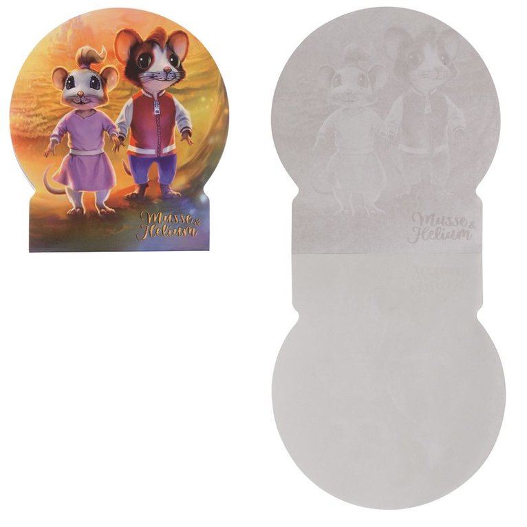 Anteckningsblock Musse & Helium : In animal kingdom, Övrigt