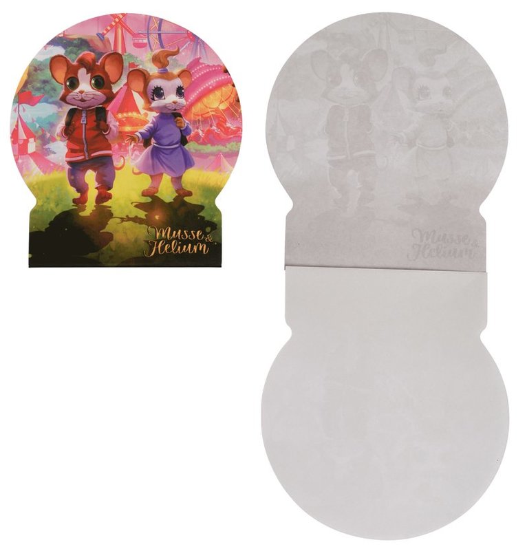 Anteckningsblock Musse & Helium : At the Fairground, Övrigt