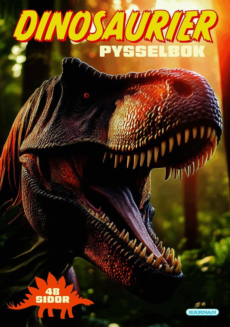Pysselbok Dinosaurier