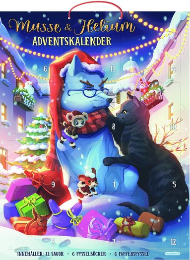 bokomslag Musse & Helium Adventskalender