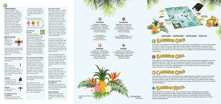 Karibiens guld, Övrigt