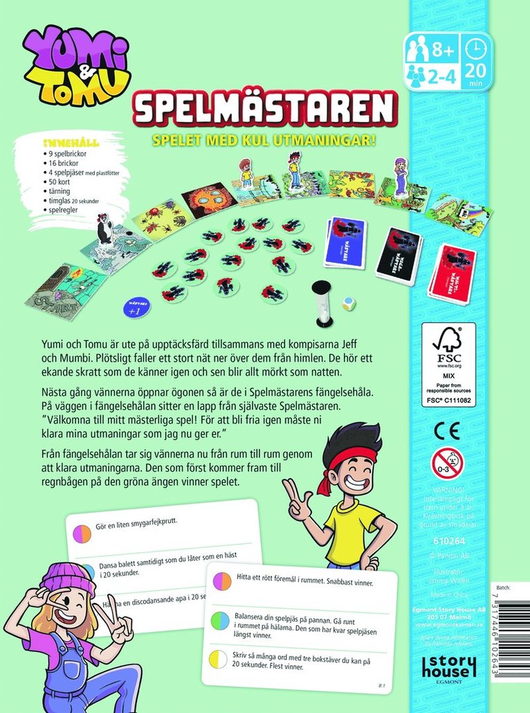 Yumi & Tomu : Spelmästaren, Övrigt