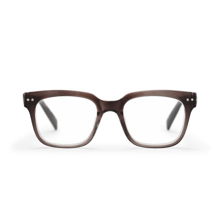 Läsglasögon +3,0 Dorotea Recycled transparent brun, Övrigt