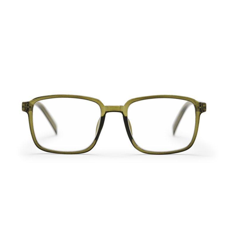 Läsglasögon +1,0 Kalix transparent mörkgrön, Övrigt