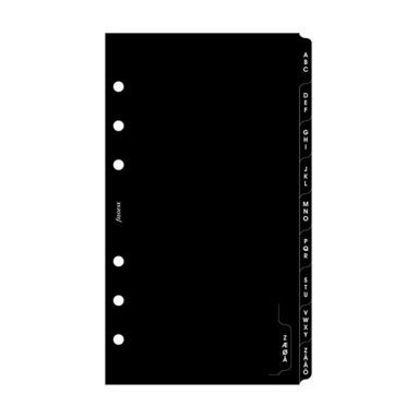 Kalenderdel Filofax Personal register A-Ö, Övrigt
