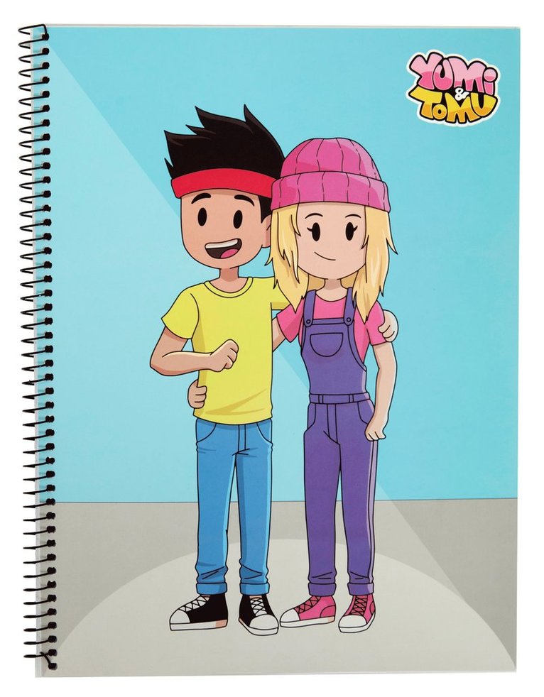 Kollegieblock A4 linjerad Yumi & Tomu, Övrigt