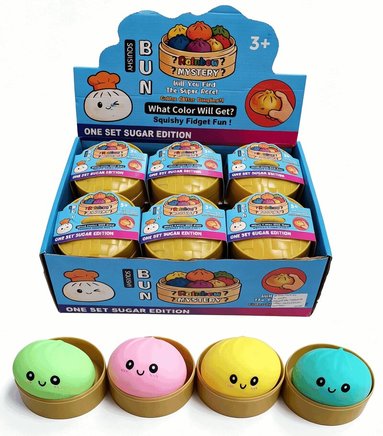 Klämleksak Squishy Squeeze Dumpling Flour 8,5cm, Övrigt