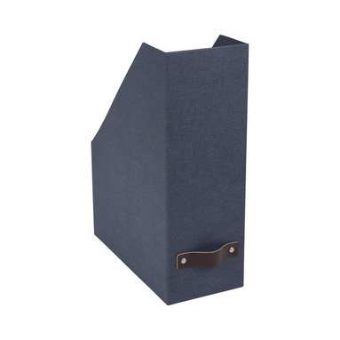 Tidskriftssamlare Estelle canvas blå