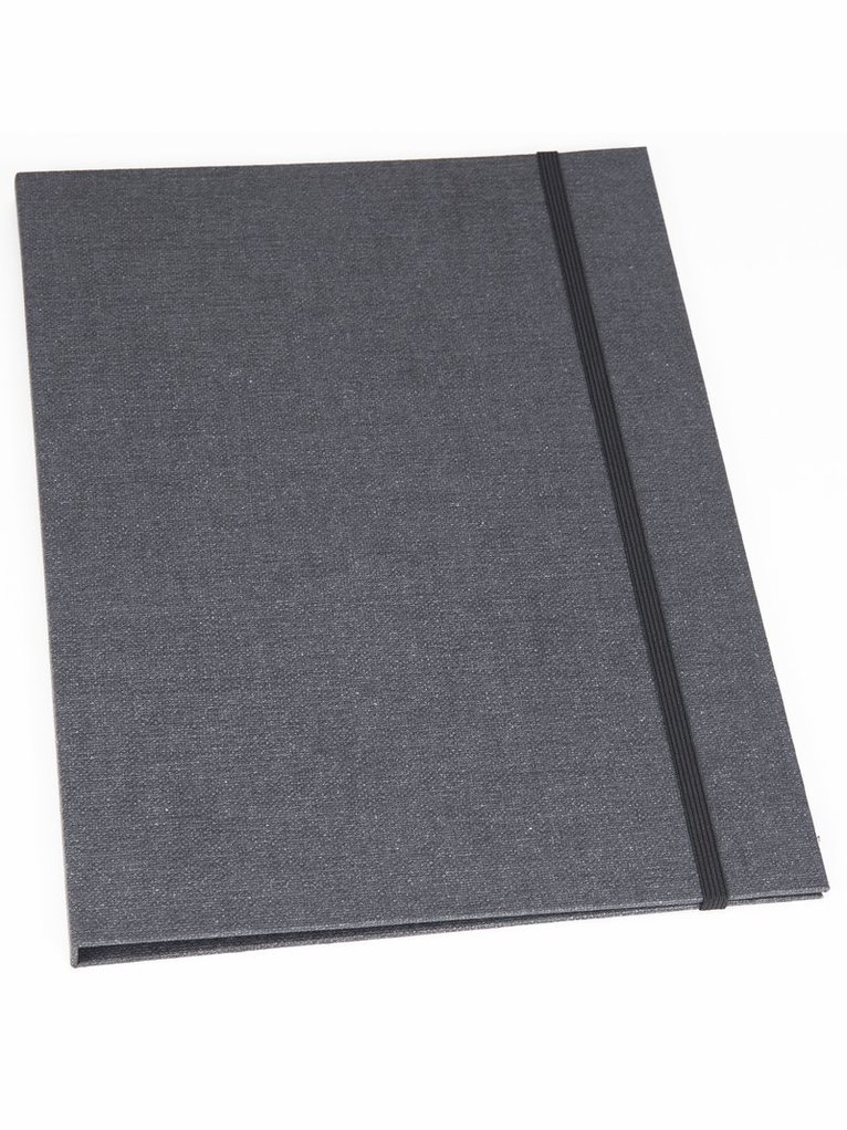 Mapp A4 Paulina canvas svart, Övrigt