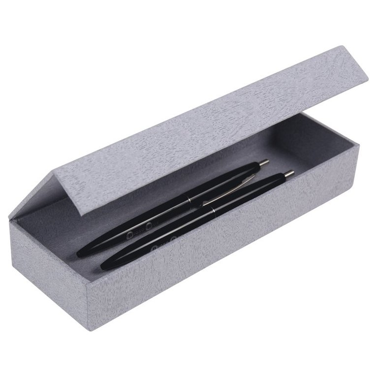 Pennbox Astrid trälaminat grå ek, Övrigt