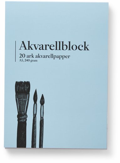 akademibokhandeln.se | Akvarellblock A5 240g 20 blad