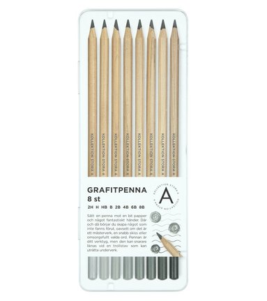 Grafitpenna 8-pack 1