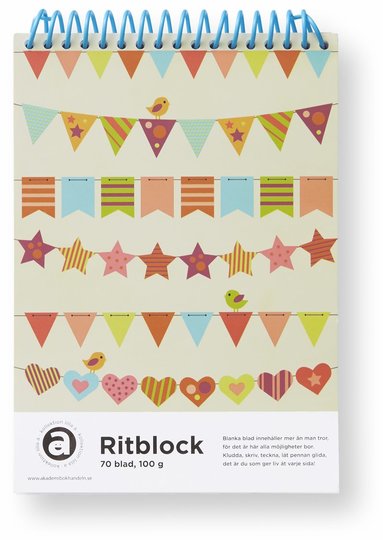 Ritblock A5 vimplar