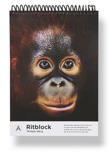 Ritblock A4 Mattias A. Klum orangutang
