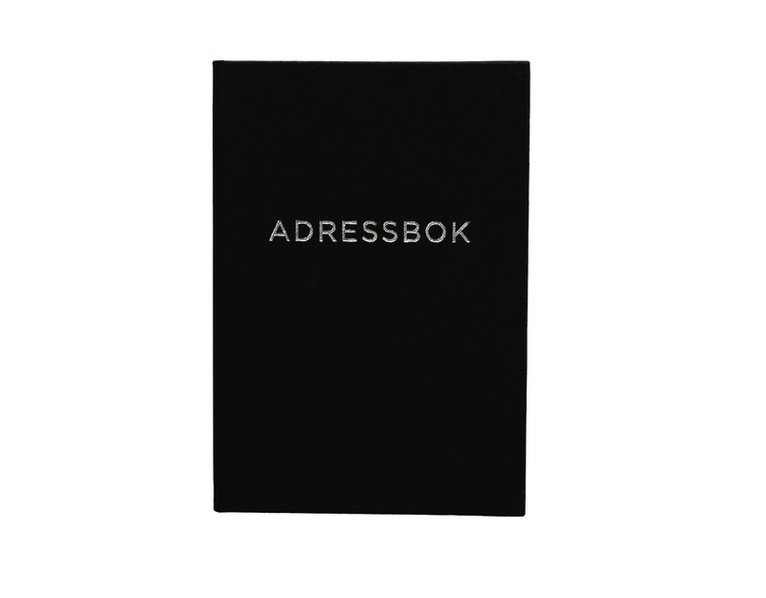 Adressbok A6 svart, Övrigt
