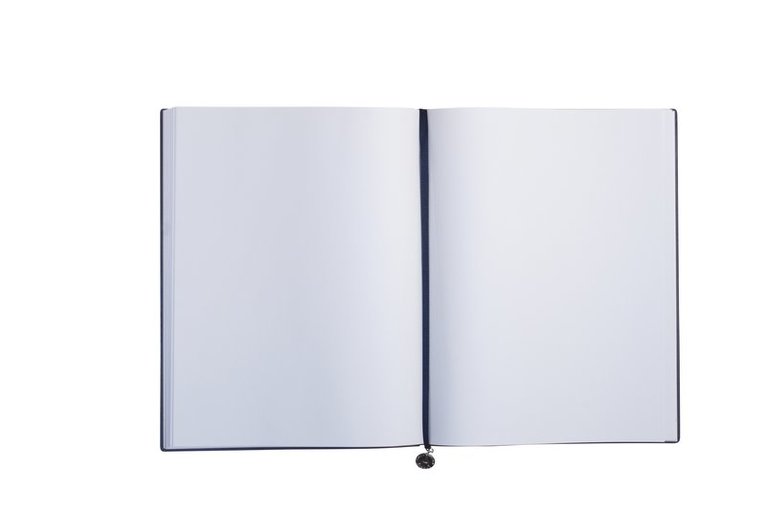 Anteckningsbok 19x25 olinjerad soft marinblå, Övrigt