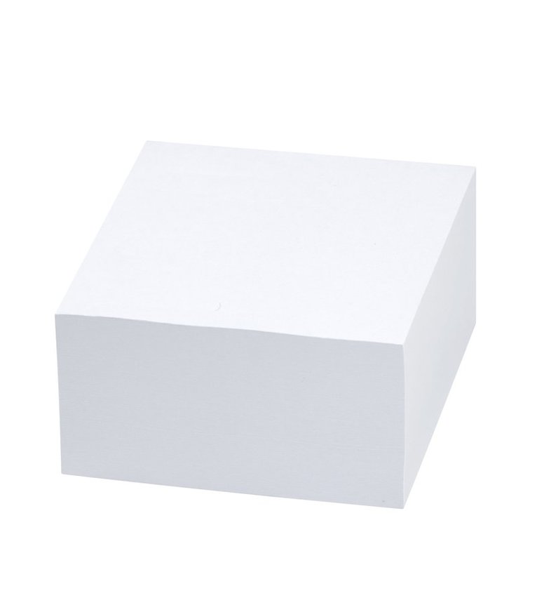 Notisblock 9x9cm limmad vit, Övrigt