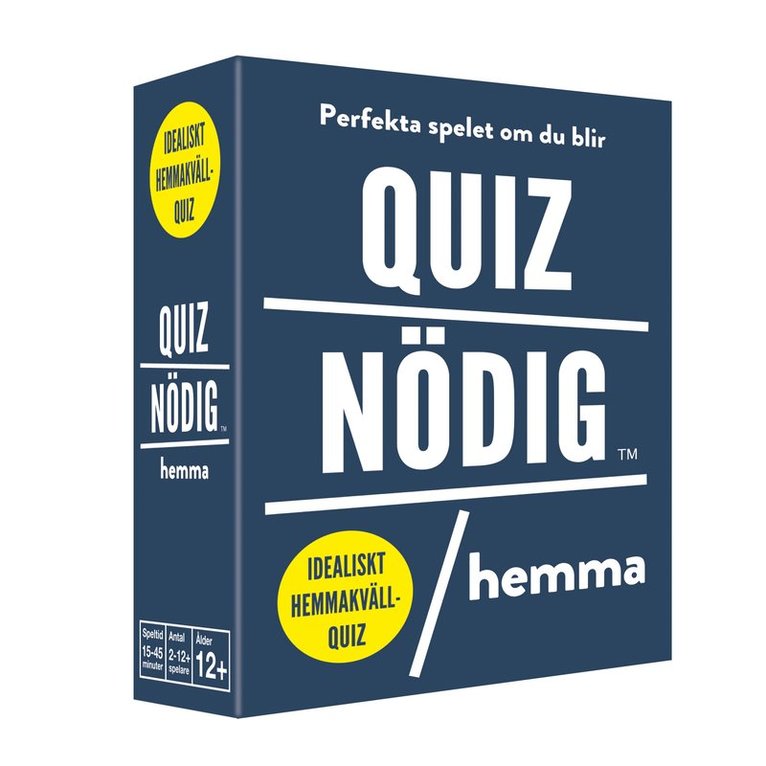 QuizNödig - Hemma, Övrigt