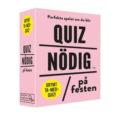 QuizNödig - På festen