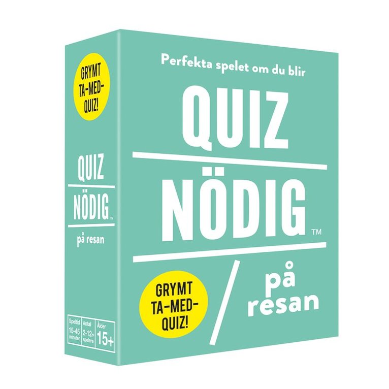 QuizNödig - På resan, Övrigt