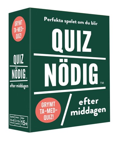 QuizNödig - Efter middagen