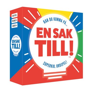 En sak till