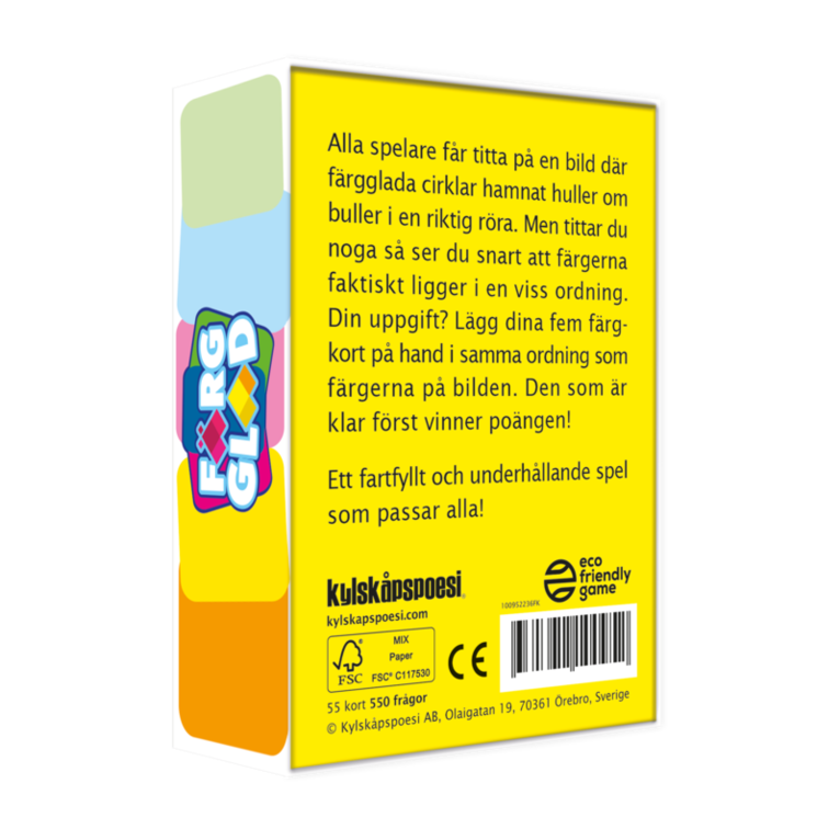 Färgglad, Övrigt