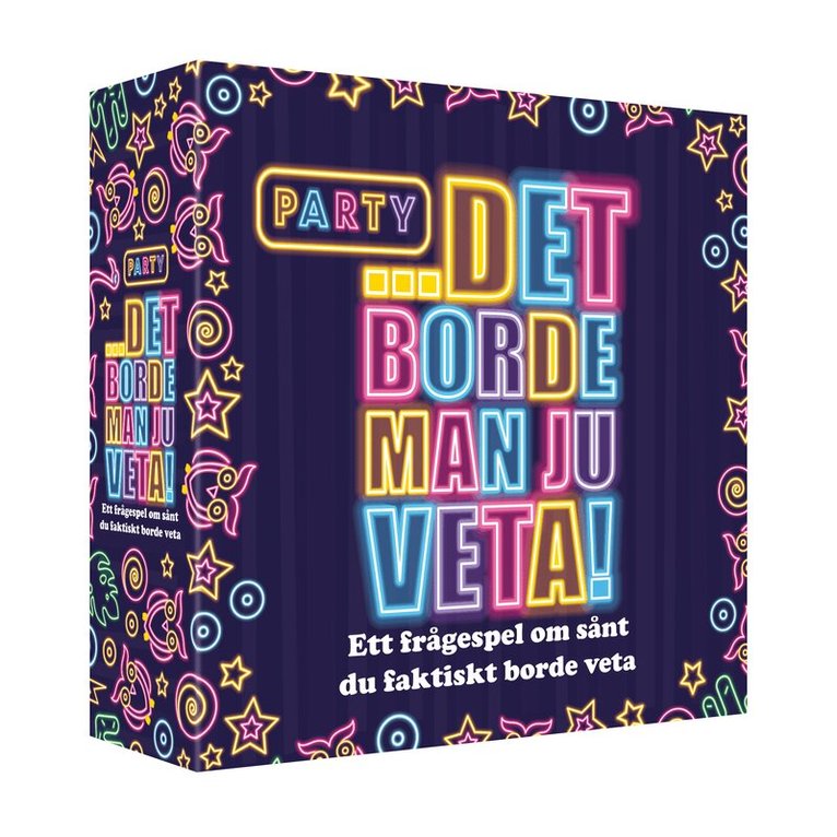 Det borde man ju veta - Party, Övrigt. Tillgänglighet: Tillfälligt slut