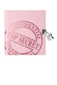 Dagbok med lås Top Secret rosa