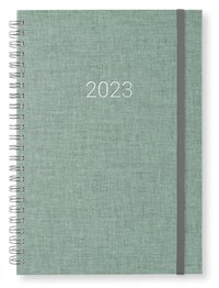 Kalender 2023 A5 Newport Vecka/Sida Notes blå