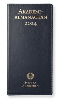 Kalender 2024 Svenska Akademien Pocket blå