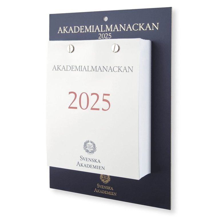 Väggkalender 2025 Akademialmanackan 1
