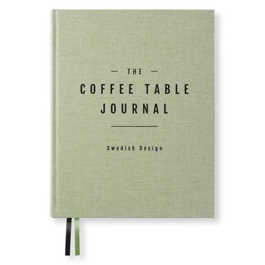 Coffe table journal - grön