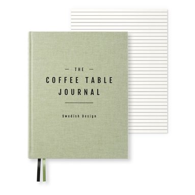 Coffe table journal - grön 3