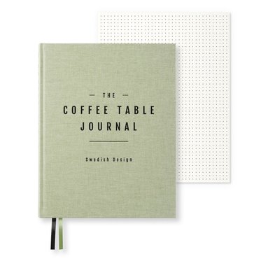 Coffe table journal - grön 4